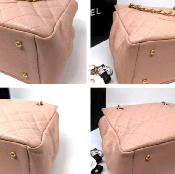 🎉HPx2🎉CHANEL Pink Caviar Petite Timeless Tote - Picture 11 of 15